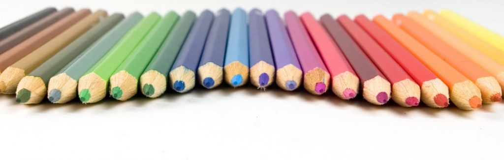 crayons de couleurs utiles en graphothérapie